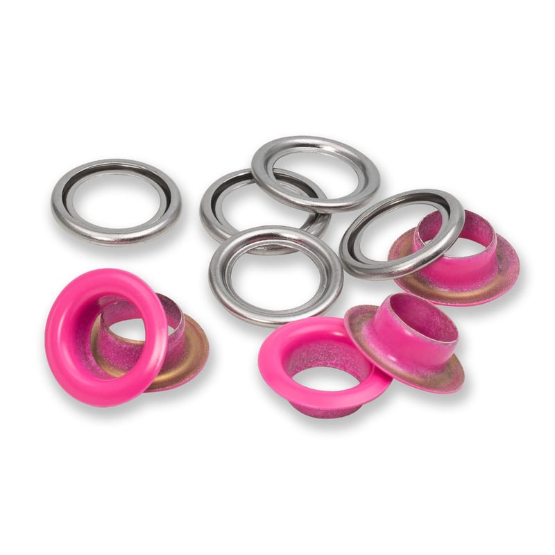 プリム No.542540～542550 片面ハトメ カラー 内径11mm・20組（厚さ：1