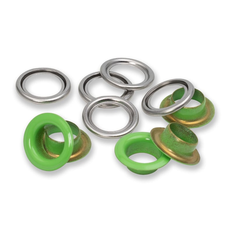 プリム No.542540～542550 片面ハトメ カラー 内径11mm・20組（厚さ：1