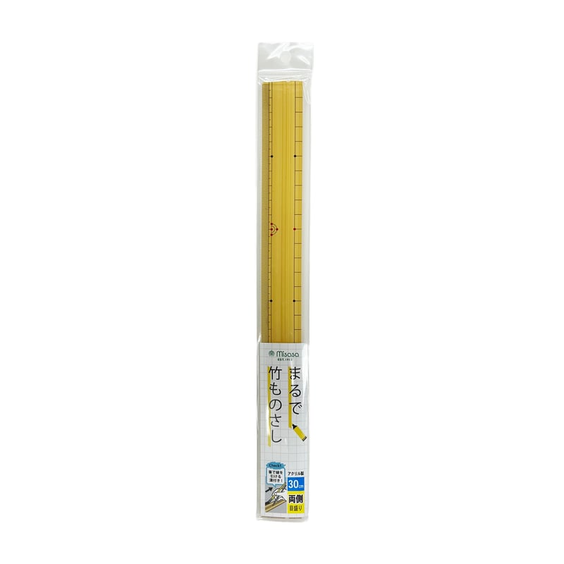 No.8105 まるで竹ものさし（30cm） | misasa's STORE