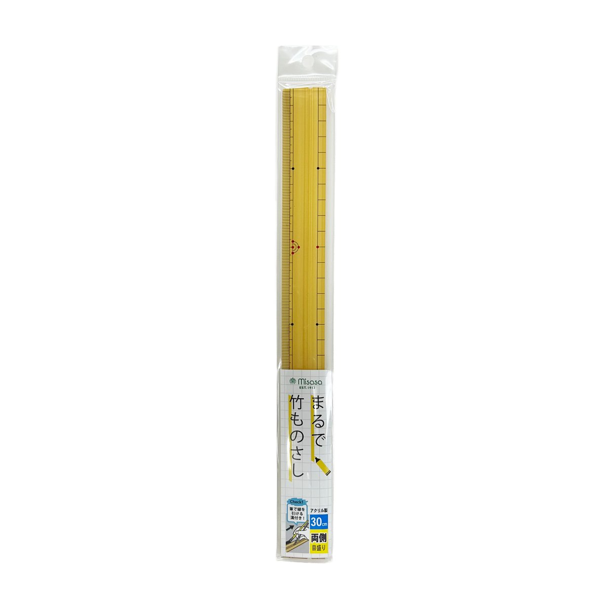 No.8105 まるで竹ものさし（30cm） | misasa's STORE