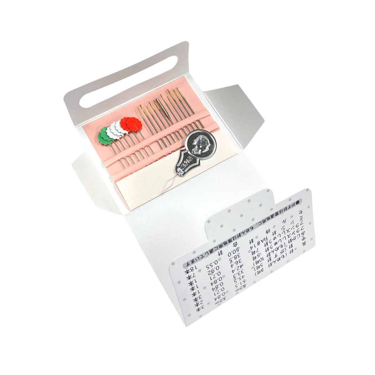 2025年新商品】No.18900 ミササソーイングセット（ホワイト） スモール