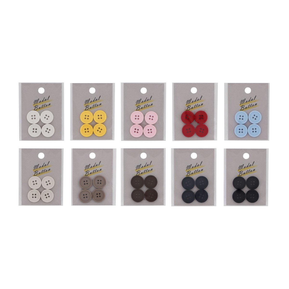 MB-111～120 4つ穴ポリエステルボタン 18mm | misasa's STORE