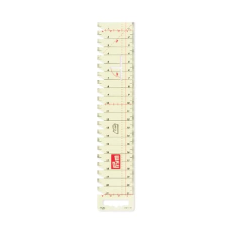 プリム　No.611492　耐熱アイロンハンドゲージ　21cm（透明）【正規代理店】