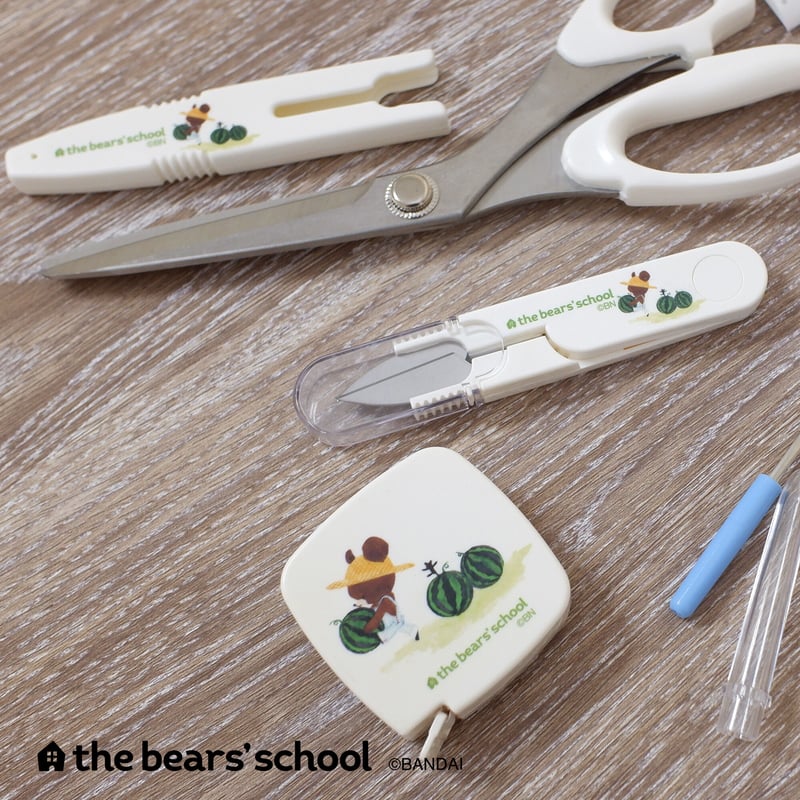 学校教材向け】No.1821 くまのがっこうソーイングセット スイカ