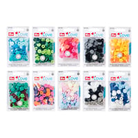 プリム　No.393000～393009　カラースナップ（12.4mm・30組・カラーアソート）【正規代理店】