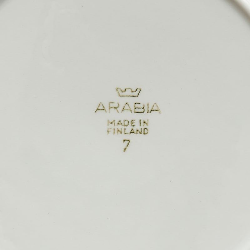 Arabia Nyyrikki ニューリッキ 17cmプレート 01 | muchif / 北