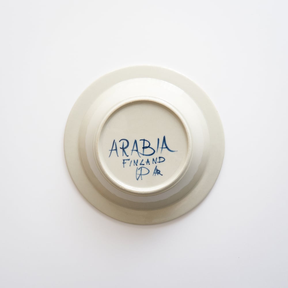 ARABIA　食器　アネモネ　花柄　スープボウル　アラビア　ANEMONE　希少 Arabia Anemone アネモネ *絵柄付き 17cm スープボウル 06 | much