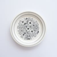 Arabia Krokus クロッカス *BW 20cm プレート 01