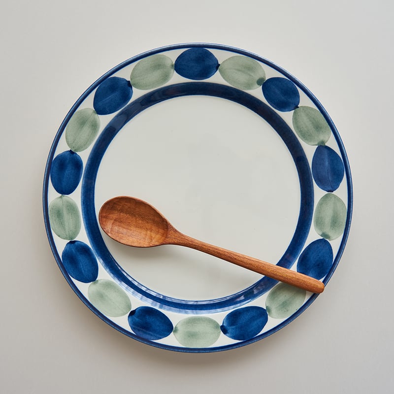 Arabia　Nyyrikki　ニューリッキ　ディナープレート　23cm　手描き Arabia Nyyrikki ニューリッキ ディナープレート 23cm 手描き