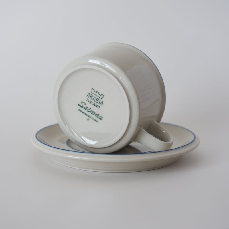 Arabia Saimaa サイマー ティーカップC&S 01 | muchif / 北欧ヴィ