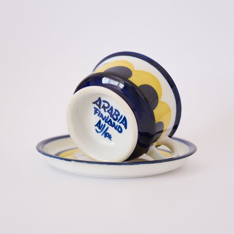 Arabia Paju パユ(イエロー) ティーカップ | muchif / 北欧