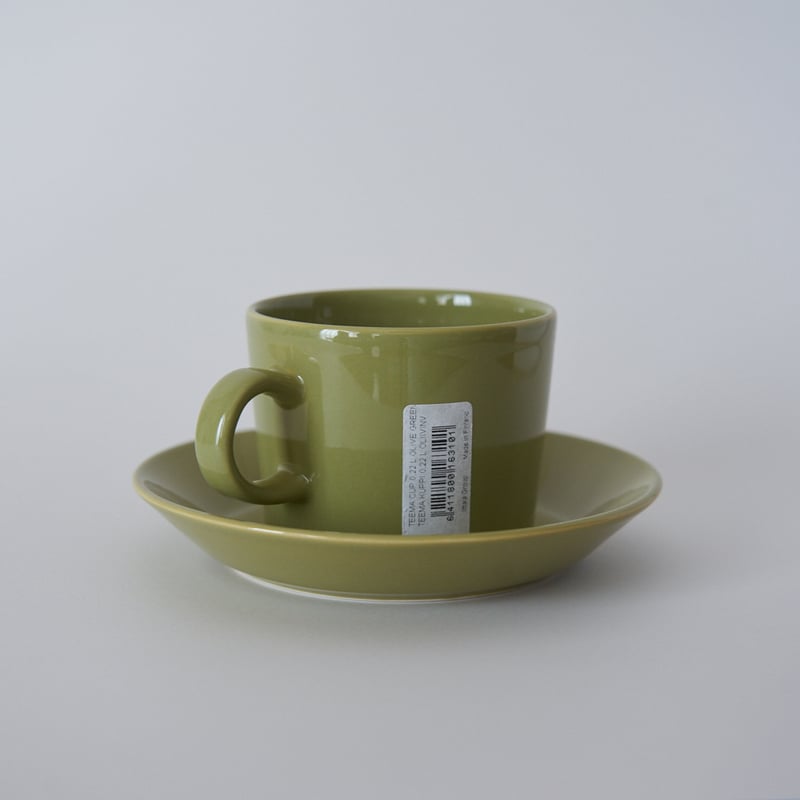 イッタラ　ティーマ　オリーブグリーン　14cm  廃盤色 iittala/イッタラ Teema/ティーマ プレート14cm オリーブ
