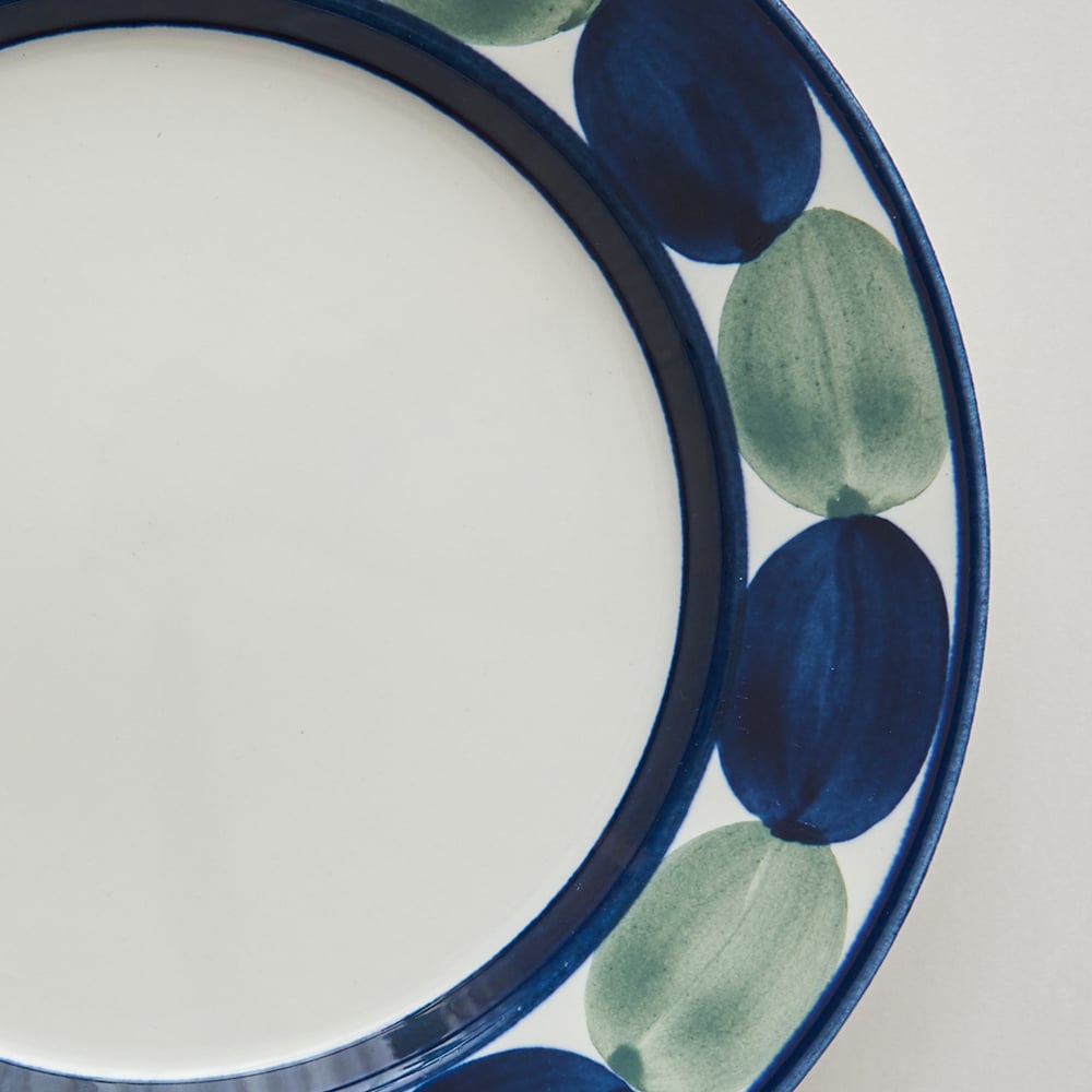 Arabia　Nyyrikki　ニューリッキ　ディナープレート　23cm　手描き Arabia Nyyrikki ニューリッキ ディナープレート 23cm 手描き