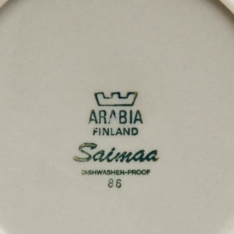 Arabia Saimaa サイマー 17cm プレート 02