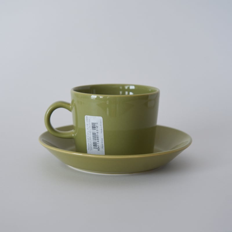 Arabia Teema ティーマ オリーブグリーン ティーカップC&S 01 Arabia Teema ティーマ オリーブグリーン ティーカップC&S 01