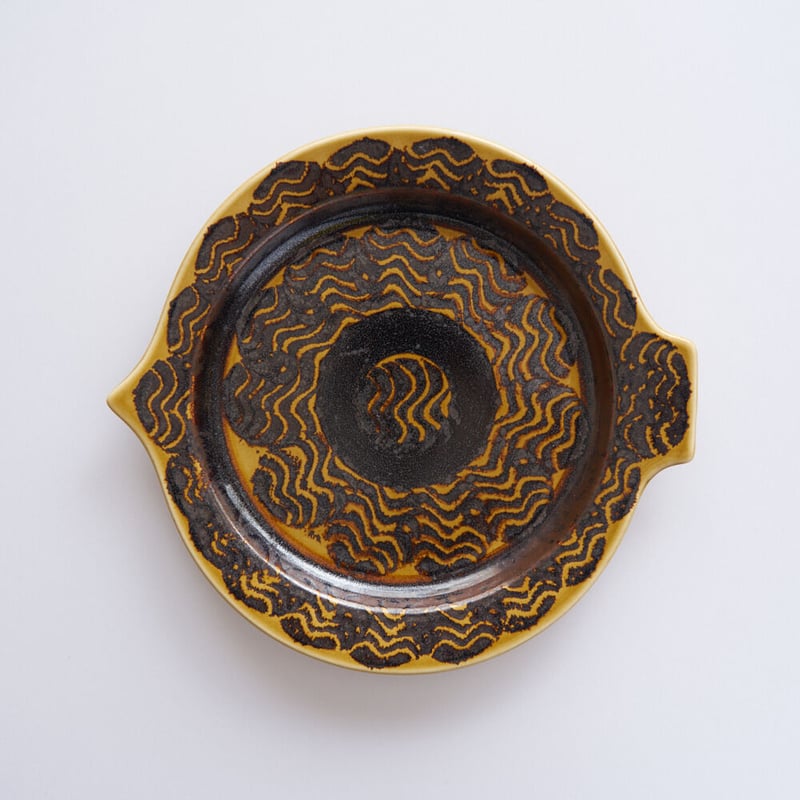 Arabia Kala GOG 魚のプレート（ブラウン） 02 | muchif / 北欧ヴィ