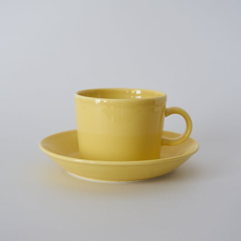 ARABIA／TEEMA／コーヒーカップ&ソーサー（イエロー）02 ARABIA／TEEMA／コーヒーカップ&ソーサー（イエロー）02