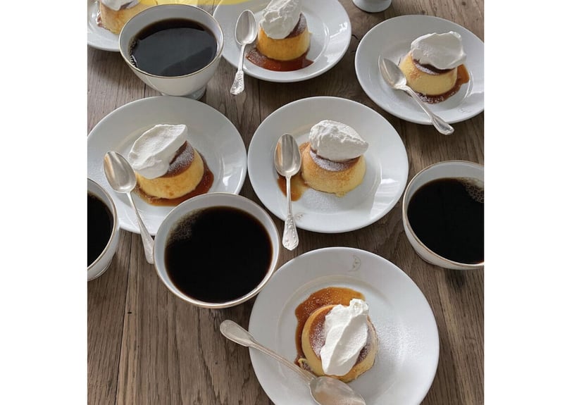 カフェオレボウルとプレートセット | MOON COFFEE SALON カフェオレボウルとプレートセット | MOON COFFEE SALON