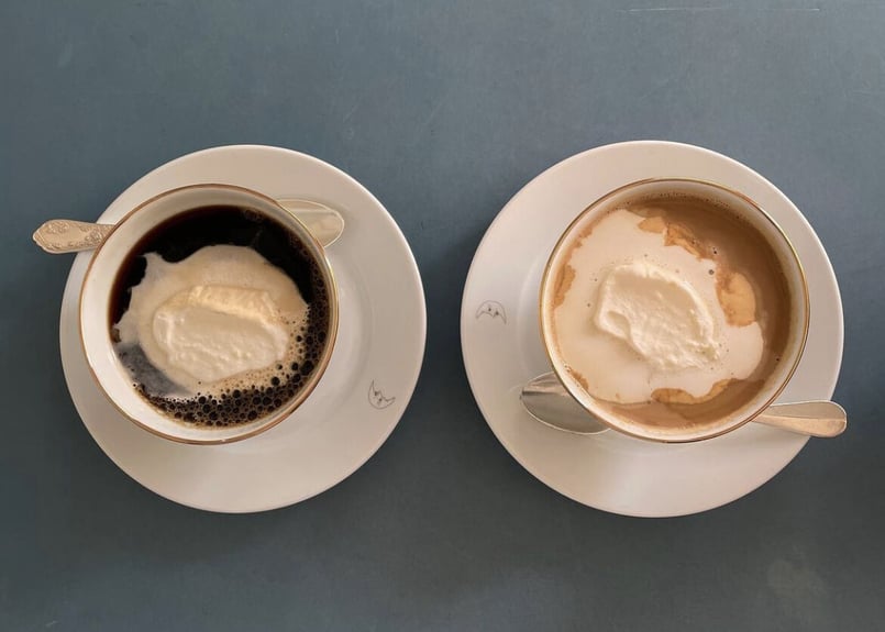 カフェオレボウルとプレートセット | MICA TAKAHASHI