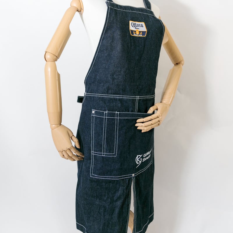 GUNkondo×MOTAアウトドアエプロン（BOOK CD付き）ダークインディゴ