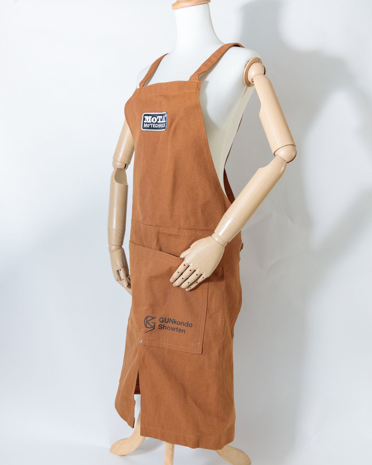 GUNkondo×MOTAアウトドアエプロン（BOOK CD付き）キャメル | GUNkond