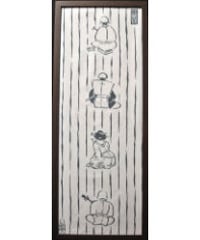 江美研オリジナル手拭い『江戸の後ろ姿』