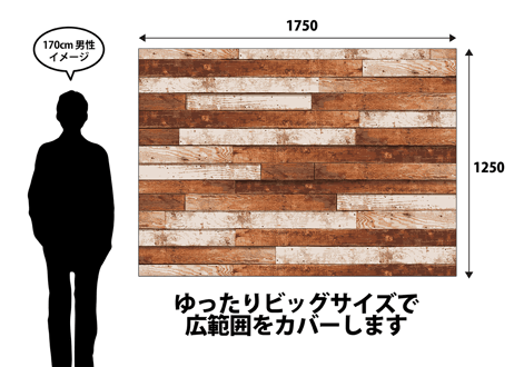 背景スクリーン（木目の壁）