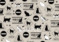 背景スクリーン（猫）