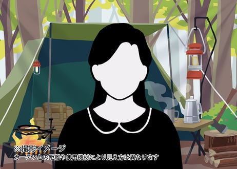 背景スクリーン（キャンプ　アースカラー）