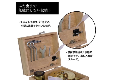 送料無料‼【日本製】COOL CAMPER® オリジナル 多目的木製収納ケース 【Mサイズ】
