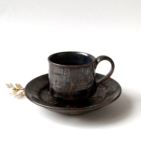 珈琲碗皿 コーヒー碗皿 | 商品販売 | 無名異焼 「玉堂窯元」公式サイト