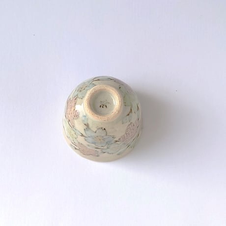 冬の桜　ぐい呑｜内田　裕子