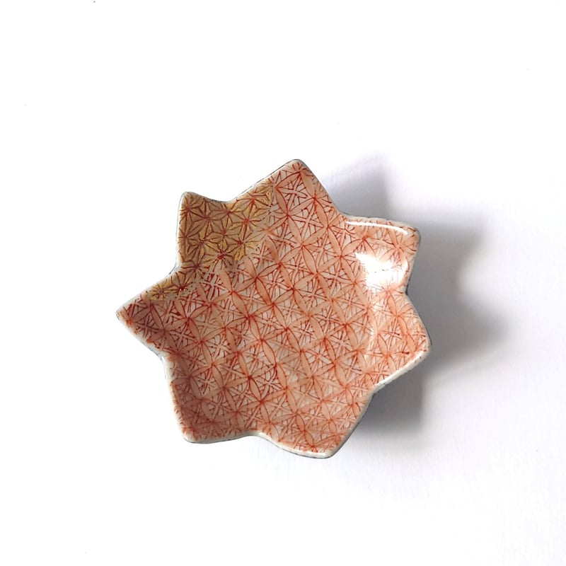 赤古紋 もみじ豆皿（5）｜内田 裕子 | ギャラリー洛中洛外