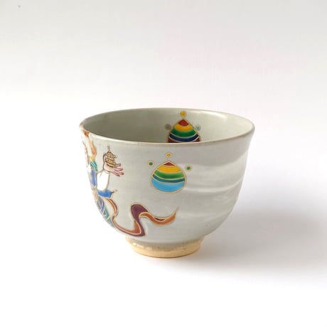 毘沙門天図　茶碗｜山本　雄次