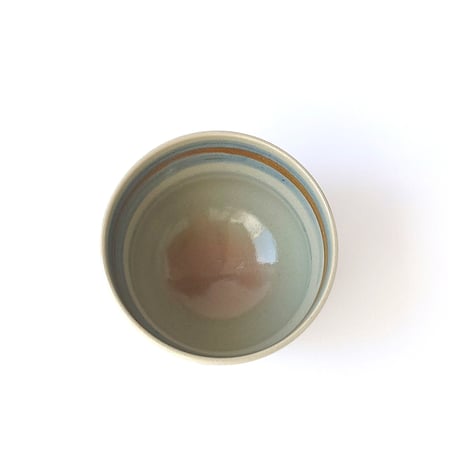 栃に百舌図　茶碗｜山本　雄次