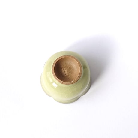 萌黄瓷　ぐい呑｜木村展之