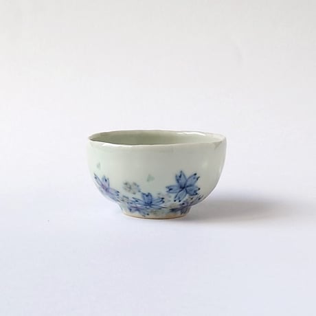 雪桜　ぐい呑｜内田　裕子