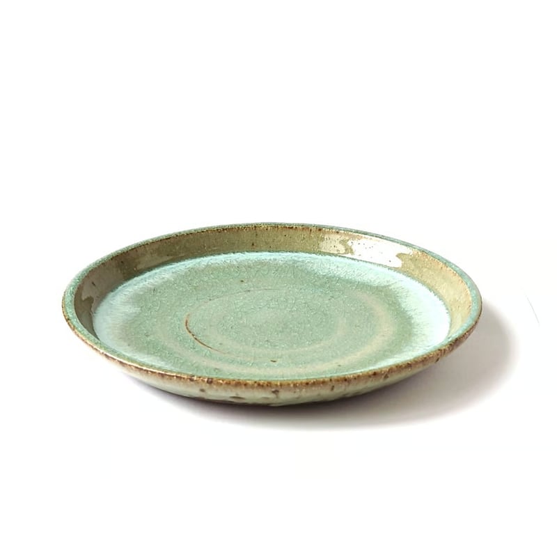 灰釉彩 平皿｜猪飼 祐一 | ギャラリー洛中洛外