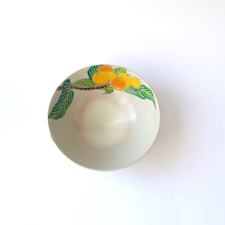 枇杷図　茶碗｜山本　雄次