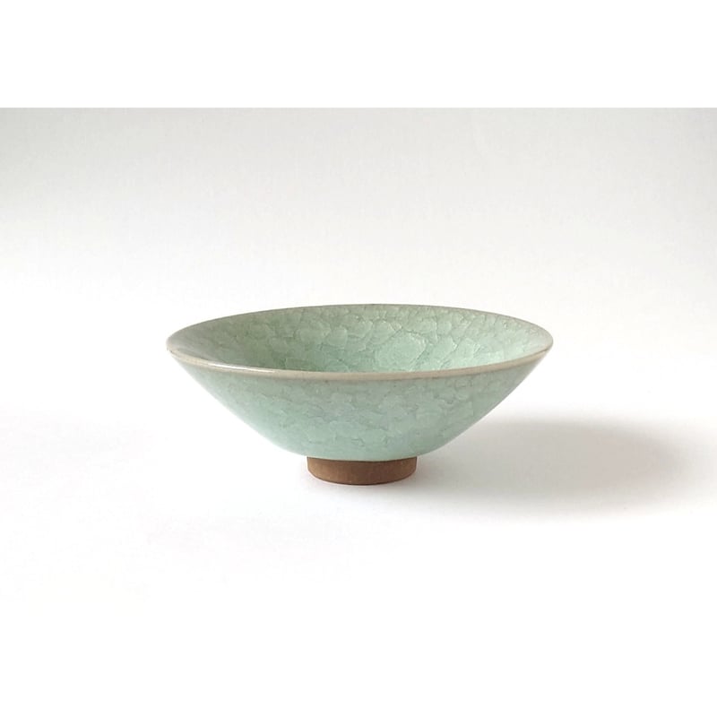 氷裂紋萌黄 大盃｜西嶋秀樹 | ギャラリー洛中洛外