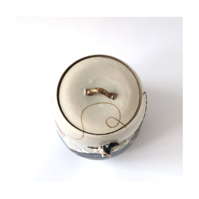 恵比須さん鯛 水指｜山本 雄次 | ギャラリー洛中洛外