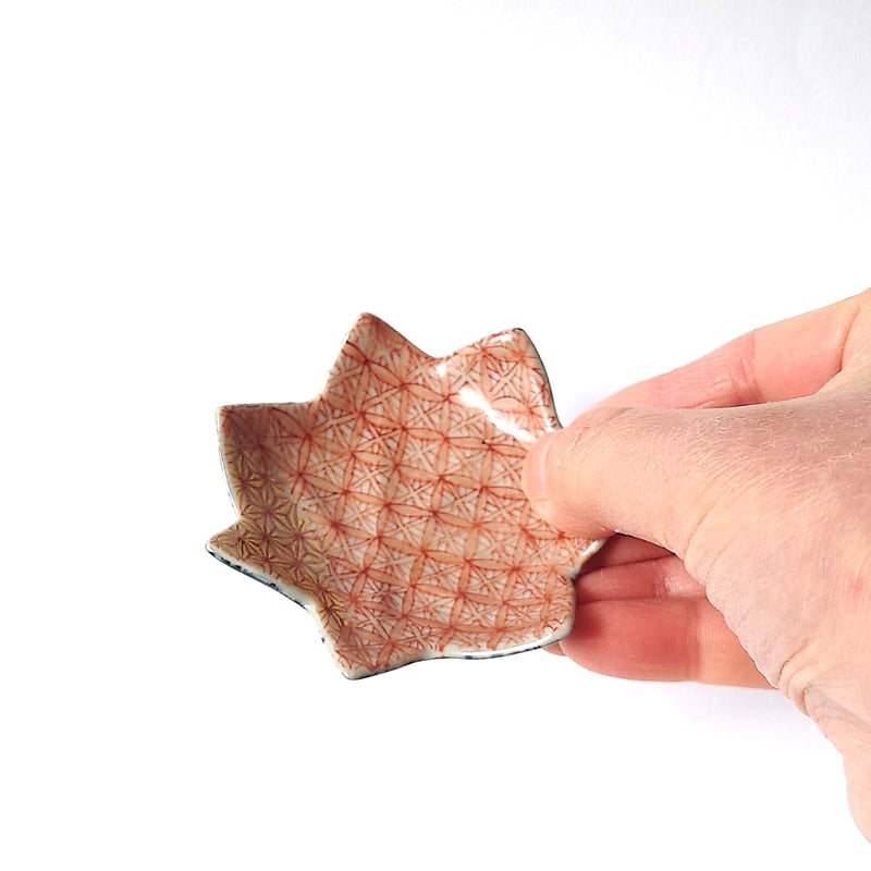 赤古紋 もみじ豆皿（5）｜内田 裕子 | ギャラリー洛中洛外