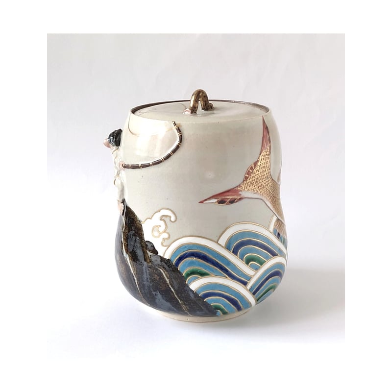 恵比須さん鯛 水指｜山本 雄次 | ギャラリー洛中洛外