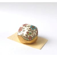 花鳥文　香合｜番浦　匠