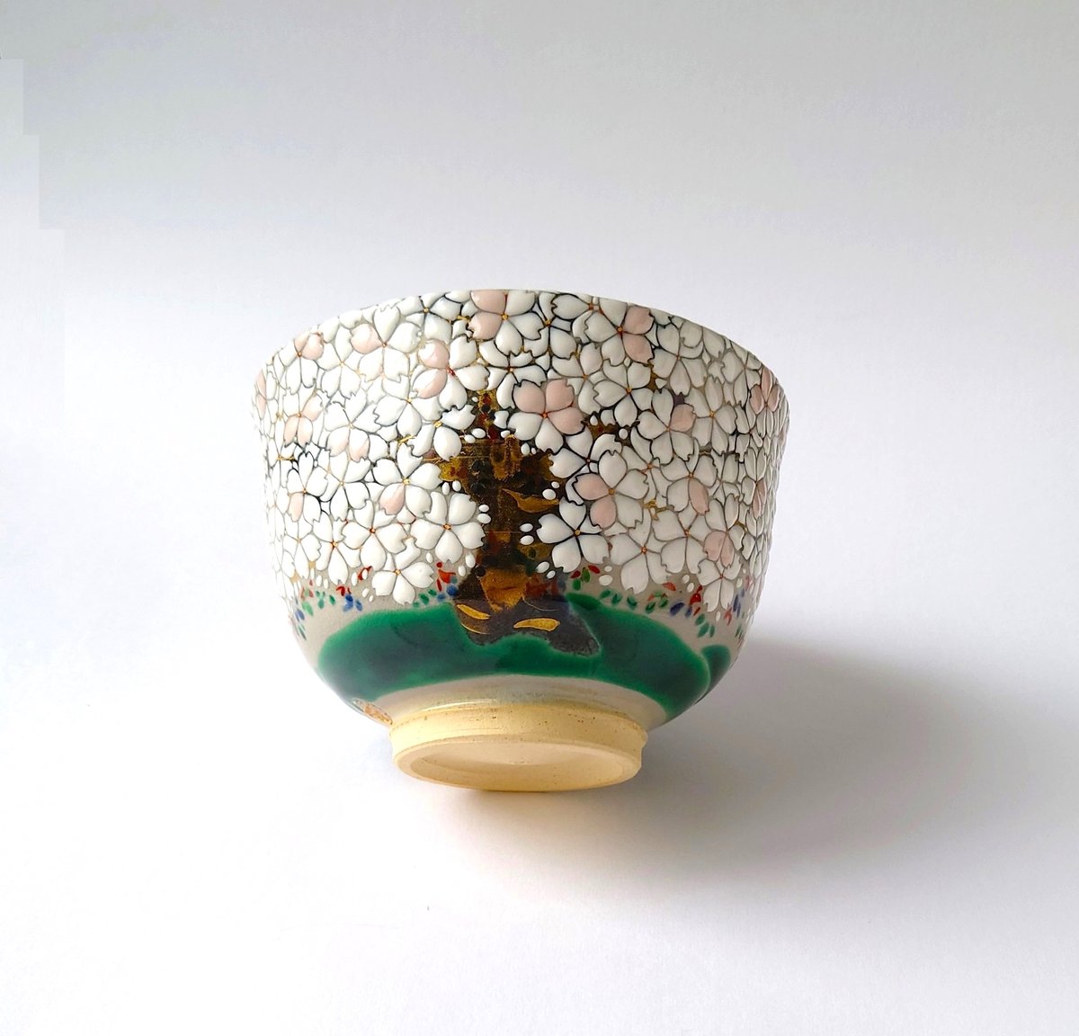 桜図 茶碗｜山本 雄次 | ギャラリー洛中洛外