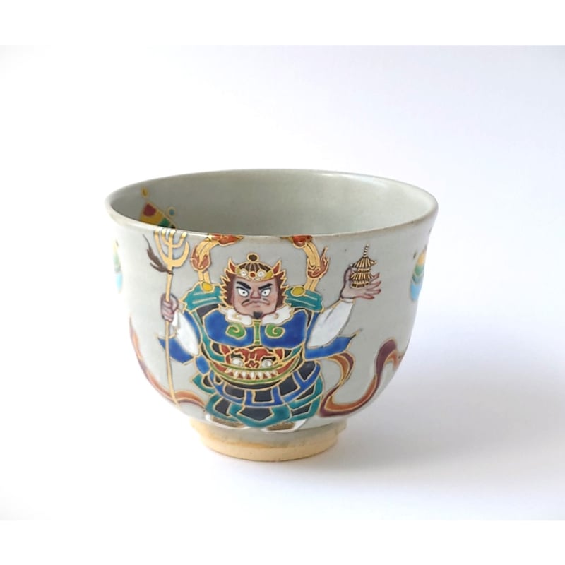 毘沙門天図 茶碗｜山本 雄次 | ギャラリー洛中洛外