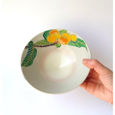 枇杷図　茶碗｜山本　雄次