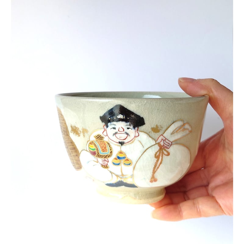 大黒さん 茶碗｜山本雄次 | ギャラリー洛中洛外