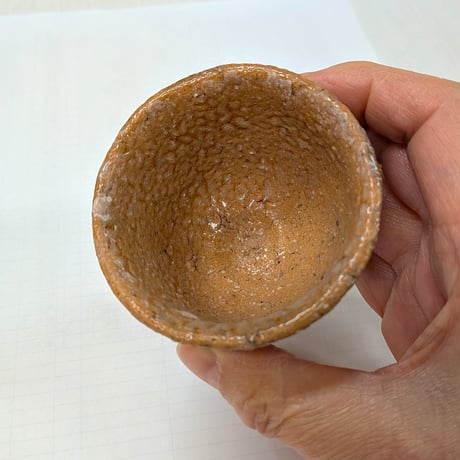 萩粉引　ぐい呑｜木村　宜正