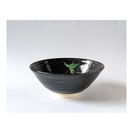 木槿図　茶碗｜山本　雄次